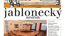 Obálka říjnového čísla Jabloneckého měsíčníku. Obálka říjnového čísla Jabloneckého měsíčníku.
