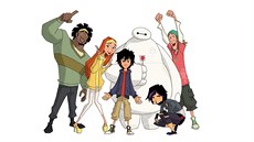 Studie k animovanému seriálu Velká šestka: Baymax se vrací Studie k animovanému seriálu Velká šestka: Baymax se vrací