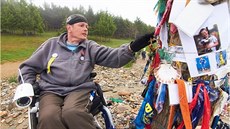 Záběr z dokumentu Camino na kolečkách Záběr z dokumentu Camino na kolečkách