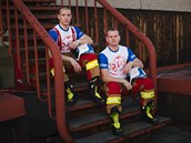 Jan Pipiš (vlevo) a Miroslav Michlovský letí do USA uspět v extrémním hasičském... Jan Pipiš (vlevo) a Miroslav Michlovský letí do USA uspět v extrémním hasičském...