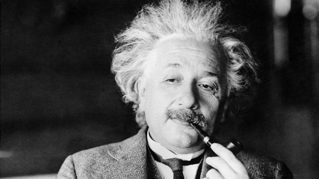 Albert Einstein na nedatovanm snmku