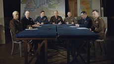 Generál Dwight D. Eisenhower a jeho táb v Londýn (únor 1944)