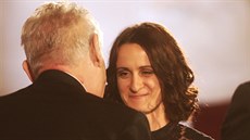 Rychlobruslařka Martina Sáblíková přebíra státní vyznamenání od prezidenta... Rychlobruslařka Martina Sáblíková přebíra státní vyznamenání od prezidenta...