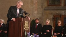 Slavnostní ceremoniál udílení státních vyznamenání na Pražském hradě (28. října... Slavnostní ceremoniál udílení státních vyznamenání na Pražském hradě (28. října...