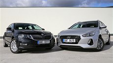 Škoda Octavia vs. Hyundai i30 Kombi Škoda Octavia vs. Hyundai i30 Kombi