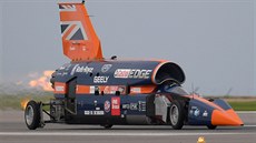 Rychlostní speciál Bloodhound SuperSonic Car má příští rok překonat dosavadní... Rychlostní speciál Bloodhound SuperSonic Car má příští rok překonat dosavadní...
