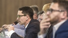 Primátor Martin Charvát na zasedání Zastupitelstva města Pardubic v Ideonu.... Primátor Martin Charvát na zasedání Zastupitelstva města Pardubic v Ideonu....
