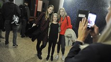 Youtuberky Lucie a Nicole na jihlavském Mezinárodním festivalu dokumentárních... Youtuberky Lucie a Nicole na jihlavském Mezinárodním festivalu dokumentárních...