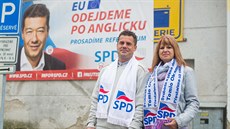 Na kandidátce SPD byli i Jarmila Blaková a Robert Hampl, kteí jsou s Bysticí...