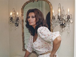Sophia Lorenová v Los Angeles v roce 1984