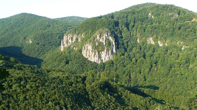 Velk skala nad Bystriianskou dolinou