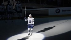 Útoník Toronta Patrick Marleau zail v San Jose emotivní pivítání.