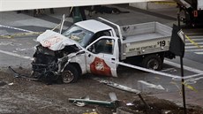 Následky teroristického útoku na Manhattanu (31. října 2017) Následky teroristického útoku na Manhattanu (31. října 2017)