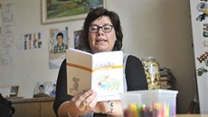 Jihlavská spisovatelka Pavla Teplá Janáková do své knihy Pohádky pro dobrou noc... Jihlavská spisovatelka Pavla Teplá Janáková do své knihy Pohádky pro dobrou noc...