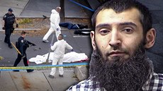 Útočníkem, který 31. října 2017 na newyorském Manhattanu dodávkou zabil osm... Útočníkem, který 31. října 2017 na newyorském Manhattanu dodávkou zabil osm...