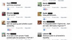 Nenávistné píspvky na Facebooku