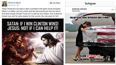 Ukázka příspěvků sponzorovaných Rusy, které prověřoval americký Kongres v rámci... Ukázka příspěvků sponzorovaných Rusy, které prověřoval americký Kongres v rámci...