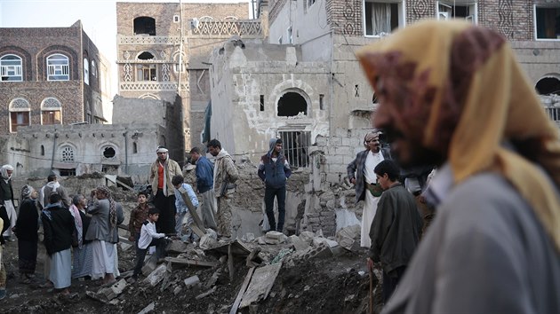 Nsledky bombardovn v San (11. listopadu 2017)