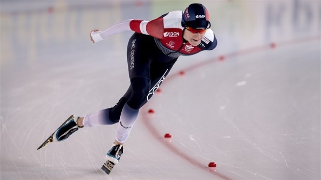 Martina Sblkov na ptikilometrovm okruhu ve Stavangeru