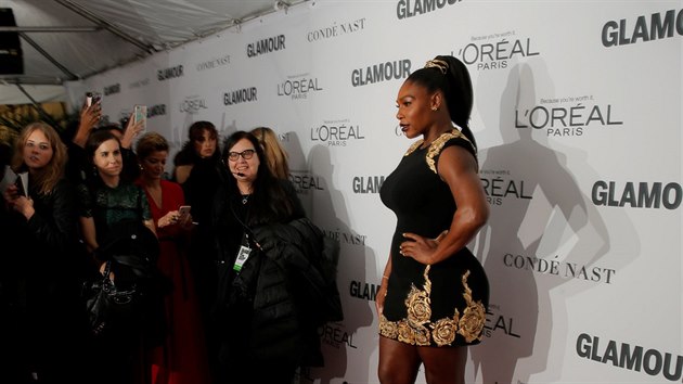 Serena Williamsov na Glamour Women of the Year Awards (New York, 13. listopadu 2017)