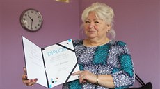 Anna Řádová s diplomem za účast ve finále Národní ceny sociálních služeb.... Anna Řádová s diplomem za účast ve finále Národní ceny sociálních služeb....