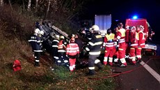 Nehoda u Chýště. (9.11.2017) Nehoda u Chýště. (9.11.2017)
