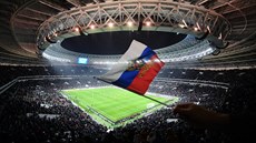 STADION LUŽNIKI. Právě tady fotbalisté Ruska zahájí 14. června světový... STADION LUŽNIKI. Právě tady fotbalisté Ruska zahájí 14. června světový...