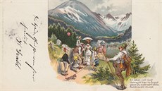 Výstava Sněžka a její okolí na historických pohlednicích a jejich předchůdcích... Výstava Sněžka a její okolí na historických pohlednicích a jejich předchůdcích...