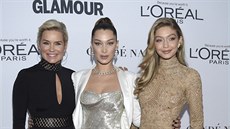 Yolanda Fosterová a její dcery Bella a Gigi Hadidovy na Glamour Women of the...