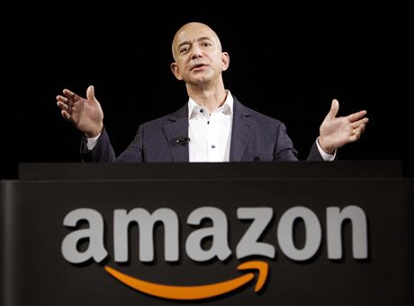 Jeff Bezos, prezident a výkonný editel amerického obchodního portálu Amazon.com