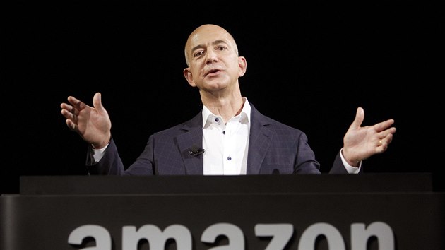 Jeff Bezos, prezident a výkonný ředitel amerického obchodního portálu Amazon.com Jeff Bezos, prezident a výkonný ředitel amerického obchodního portálu Amazon.com
