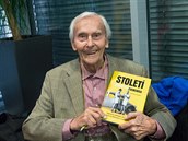 Miroslav Zikmund na představení knihy Století Miroslava Zikmunda ve Zlíně.