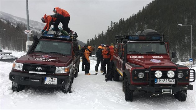 V Nzkch Tatrch zahynuli dva skialpinist z eska (26. listopadu 2017)