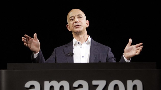 Jeff Bezos, prezident a vkonn editel americkho obchodnho portlu Amazon.com