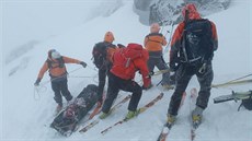 V Nízkých Tatrách zahynuli dva skialpinisté z Česka (26. listopadu 2017) V Nízkých Tatrách zahynuli dva skialpinisté z Česka (26. listopadu 2017)