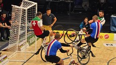Otec a syn Hrdličkové v zápase proti Švýcarsku. Otec a syn Hrdličkové v zápase proti Švýcarsku.