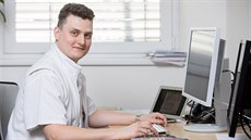 Lékař Ondřej Volný se výzkumu mozkové mrtvice věnuje zejména ve volném čase. Lékař Ondřej Volný se výzkumu mozkové mrtvice věnuje zejména ve volném čase.