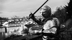 Vedoucí skupiny šermířů Martin Lukeš Vedoucí skupiny šermířů Martin Lukeš