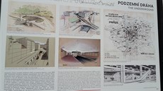 Návrh eení podzemní dráhy v Praze