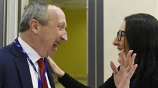 Poslanec Václav Klaus mladší (vlevo) a místopředsedkyně strany Alexandra... Poslanec Václav Klaus mladší (vlevo) a místopředsedkyně strany Alexandra...