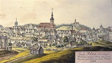 Jan Antonín (Johann Anton) Venuto podle Karla Kasala - pohled na Polnou z roku... Jan Antonín (Johann Anton) Venuto podle Karla Kasala - pohled na Polnou z roku...