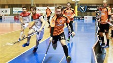 Momentka z florbalového duelu Bulldogs Brno - Znojmo (bílá) Momentka z florbalového duelu Bulldogs Brno - Znojmo (bílá)
