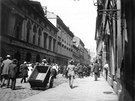Cesta k redakci Prager Tagblatt v Panské ulici po vypuknutí války s Itálií, 24....