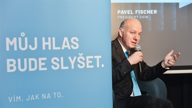 Kandidt na prezidenta Pavel Fischer pedstavil 30. listopadu v Praze svou prezidentskou kampa.