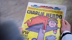 První vydání německé verze satirického časopisu Charlie Hebdo (prosinec 2016) První vydání německé verze satirického časopisu Charlie Hebdo (prosinec 2016)