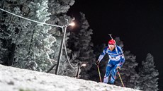 Michal Šlesingr ve vytrvalostním závodu v Östersundu. Michal Šlesingr ve vytrvalostním závodu v Östersundu.