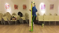 Takto by měl vypadat běh, který využívá principů Chi Runningu. Krok je souběžný... Takto by měl vypadat běh, který využívá principů Chi Runningu. Krok je souběžný...