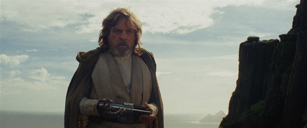 Mark Hamill ve filmu Star Wars: Poslední z Jediů Mark Hamill ve filmu Star Wars: Poslední z Jediů