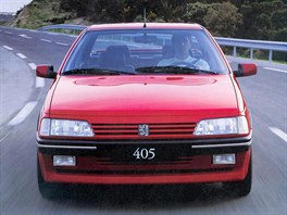 Peugeot 405 se stal v roce 1988 evropskm Vozem roku.