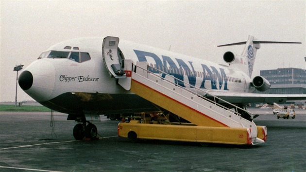 Boeing 727-235 se jmnem Clipper Endeavor, kter jako posledn stroj aerolinek Pan Am odltl 1.11.1991 z Prahy.